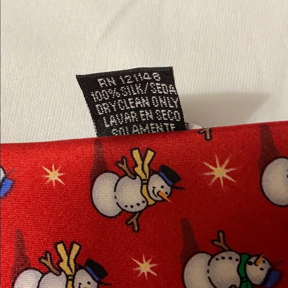 Snowman tie by Noel - Picture 5 of 6